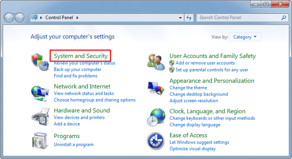 Windows Vista System Reset Factory Settings
