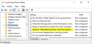 Methods To Remove Map Network Drive Context Menu In Windows