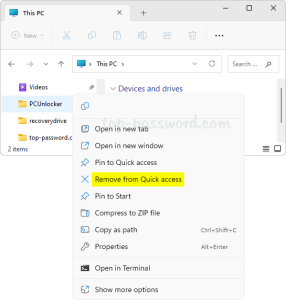 How To Remove Frequently Used Folders From Quick Access In Windows 11
