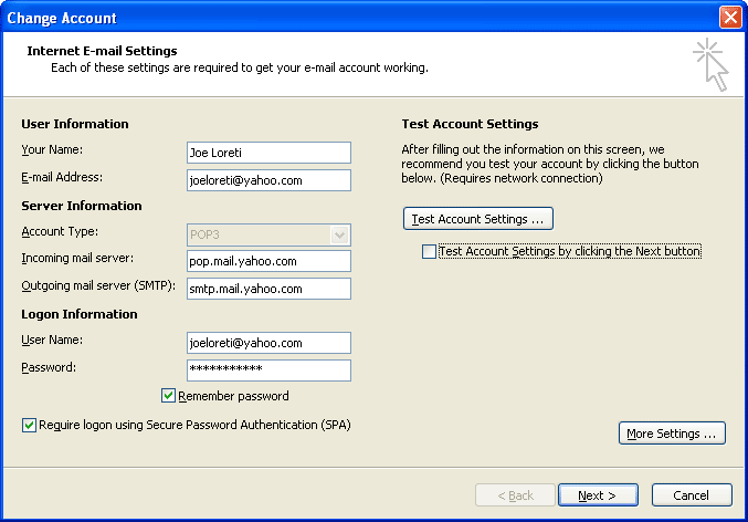 How To Change Your Password In Outlook 2010