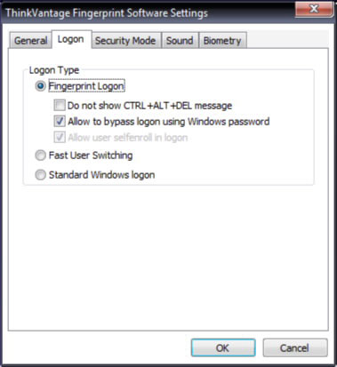 lenovo fingerprint software windows 10 not found