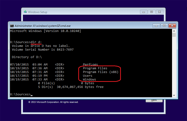 fix registry windows 10 command prompt