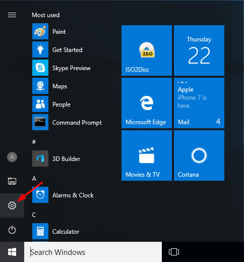 windows 10 mail icon missing