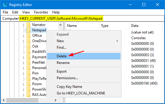 default windows notepad download 8