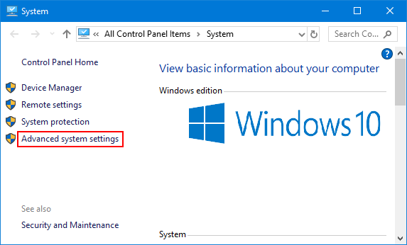 remove text shadow windows 10