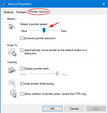 how to change mouse cursor