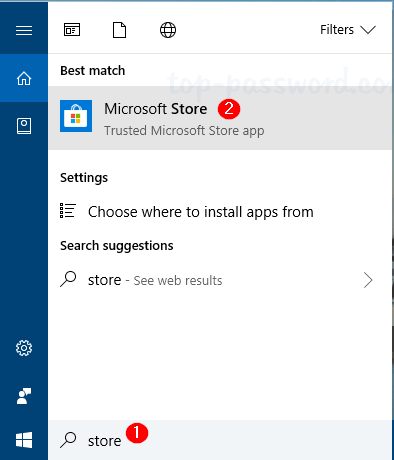 cant from microsoft store