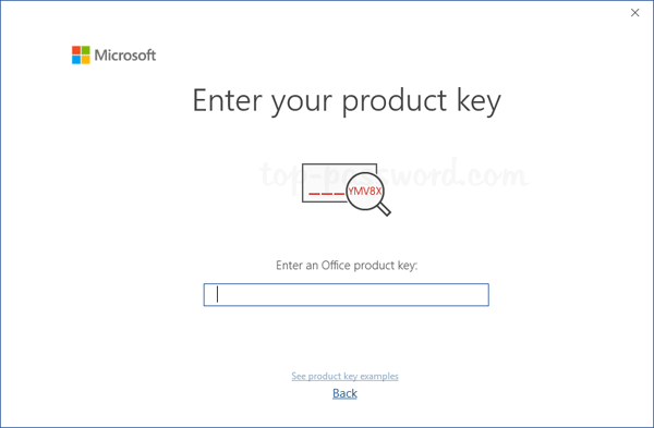 find your office product key