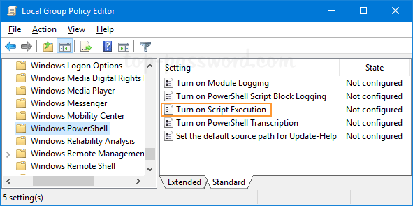 close powershell window after script runs