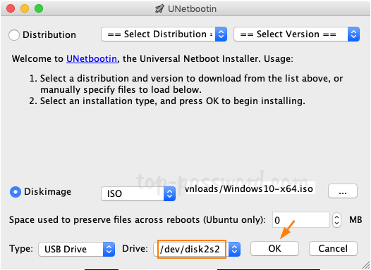 windows usb iso for mac