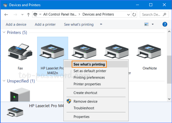Clear Print Spooler 10 | Password Recovery