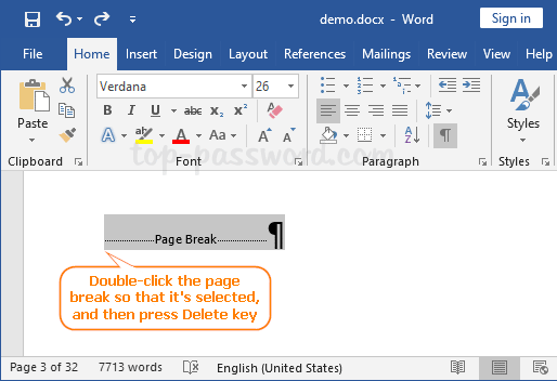 Cannot Delete Blank Page In Word 2016 Muslibanks