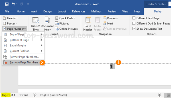 How Do You Insert A Code For Total Number Of Pages In Ms Word For Mac 