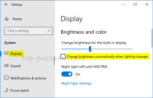 Prevent Windows 10 from Changing Screen Brightness Automatically ...