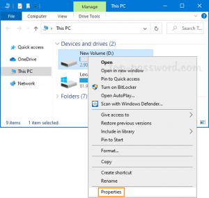 Easy Ways to Label or Rename Hard Drive in Windows 10 | Password Recovery