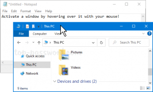 Quickly Switch Between Windows by Hovering Your Mouse Over in Windows ...