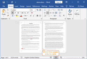 Disable Read Mode In Word 2016 - Englop