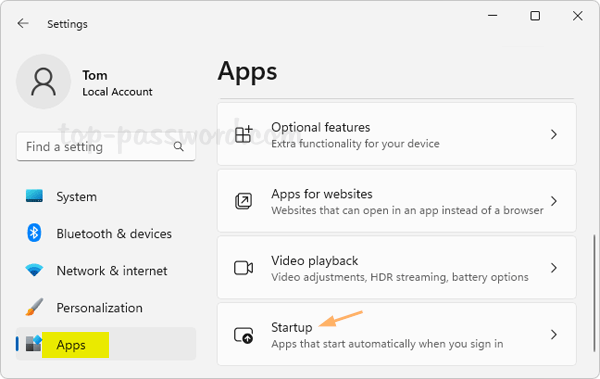 Stop Apps From Opening On Startup Windows 11 Password Recovery