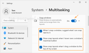 How to Enable and Use Snap Layouts in Windows 11 | Password Recovery