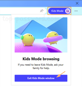 How to Enable Kids Mode in Microsoft Edge | Password Recovery