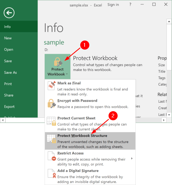 Fix Unable To Delete Or Add Sheet In Excel 2016 2013