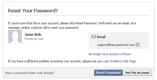 facebook password hacking 2019