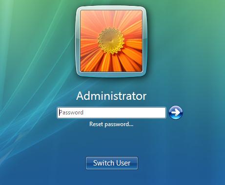 How to reset your windows vista computer password